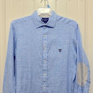 Men’s Daniel Cremieux linen long sleeve woven shirt - Size L